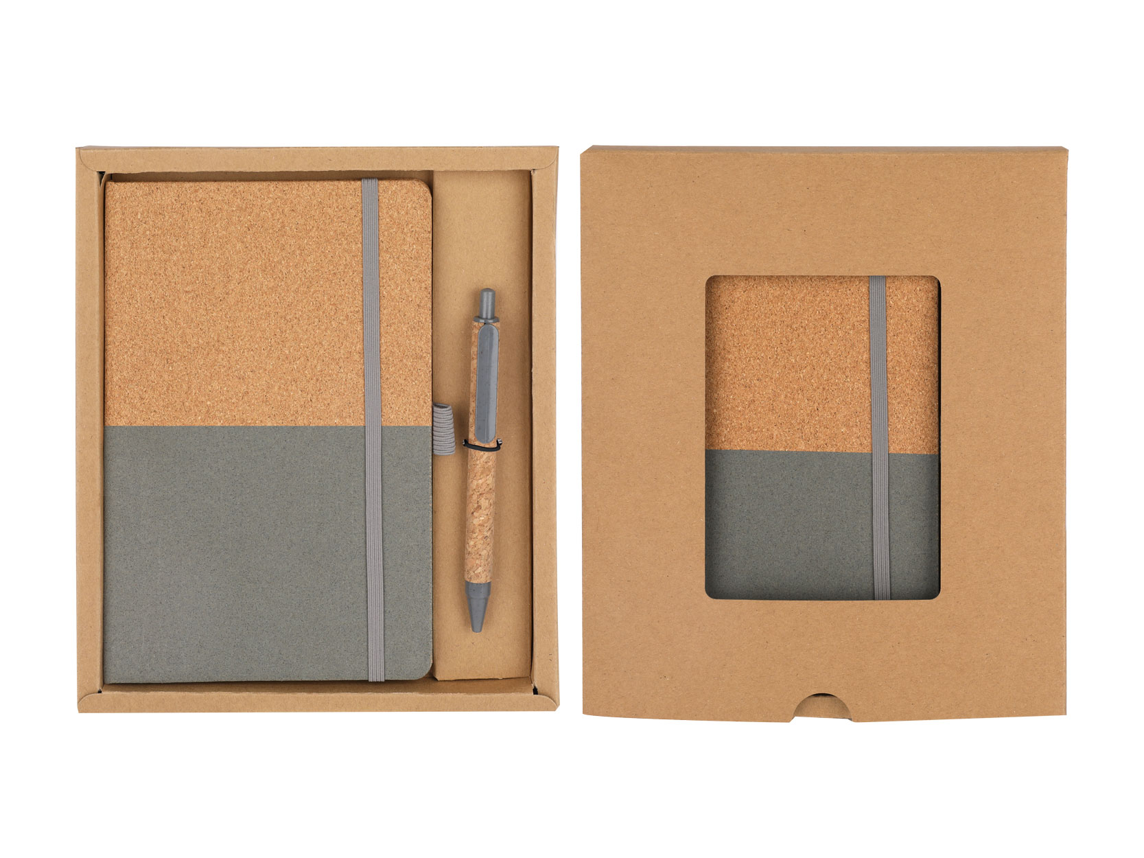 Almanac - Cork Notebook and Pen Set