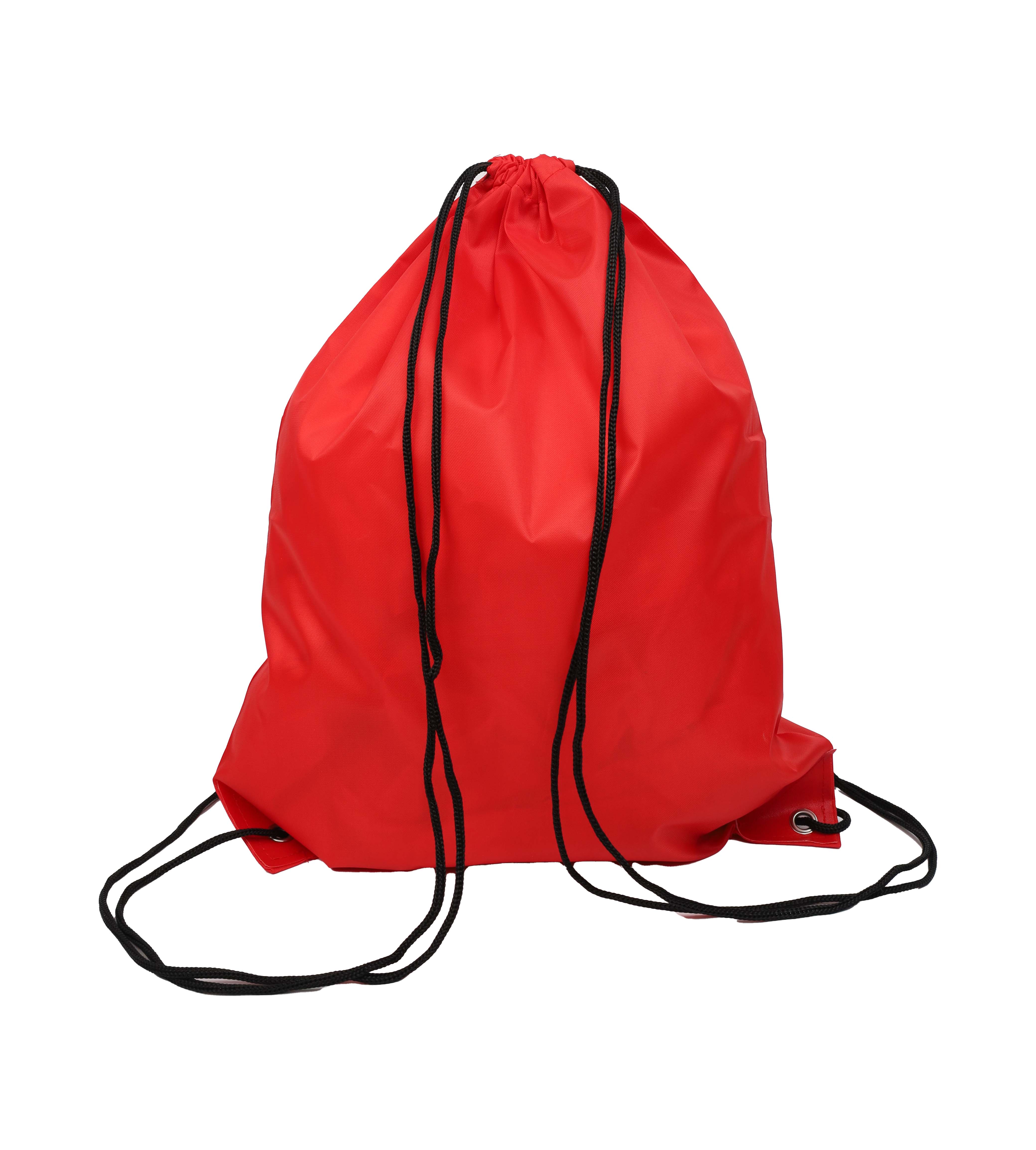Twine - Drawstring Bag with Leather corner